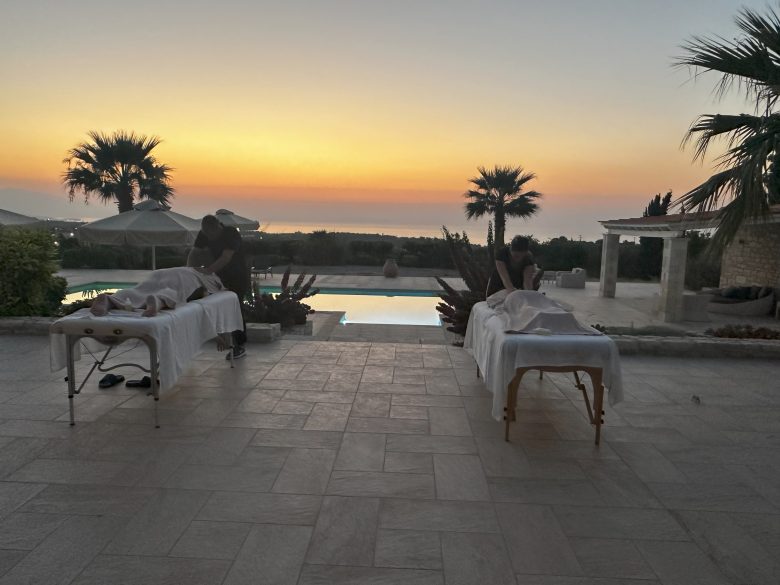 couples best choice for massage in villa